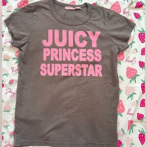 *SOLD* Juicy Couture Princess Superstar Tee